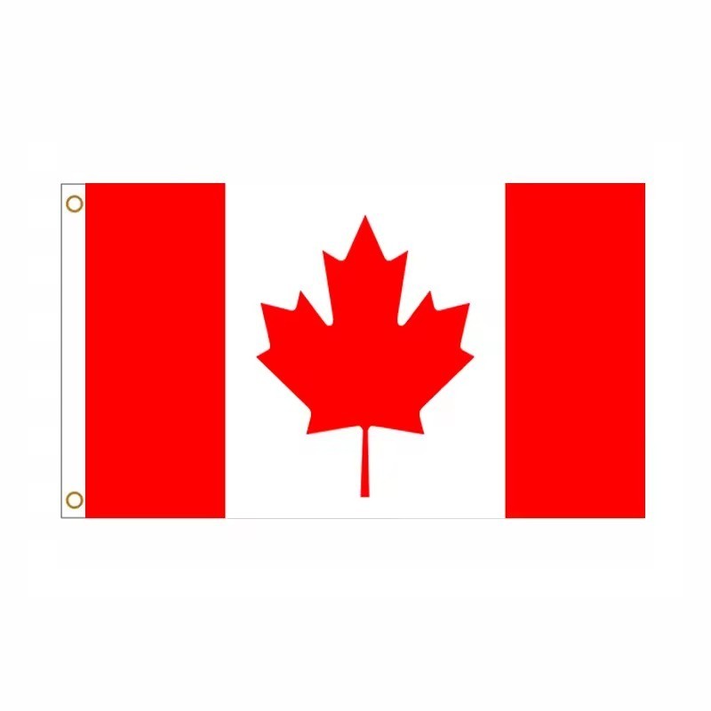 Canada Flag 5ft x 3ft 150cm x 90cm Large Outdoor Indoor Banner Polyester