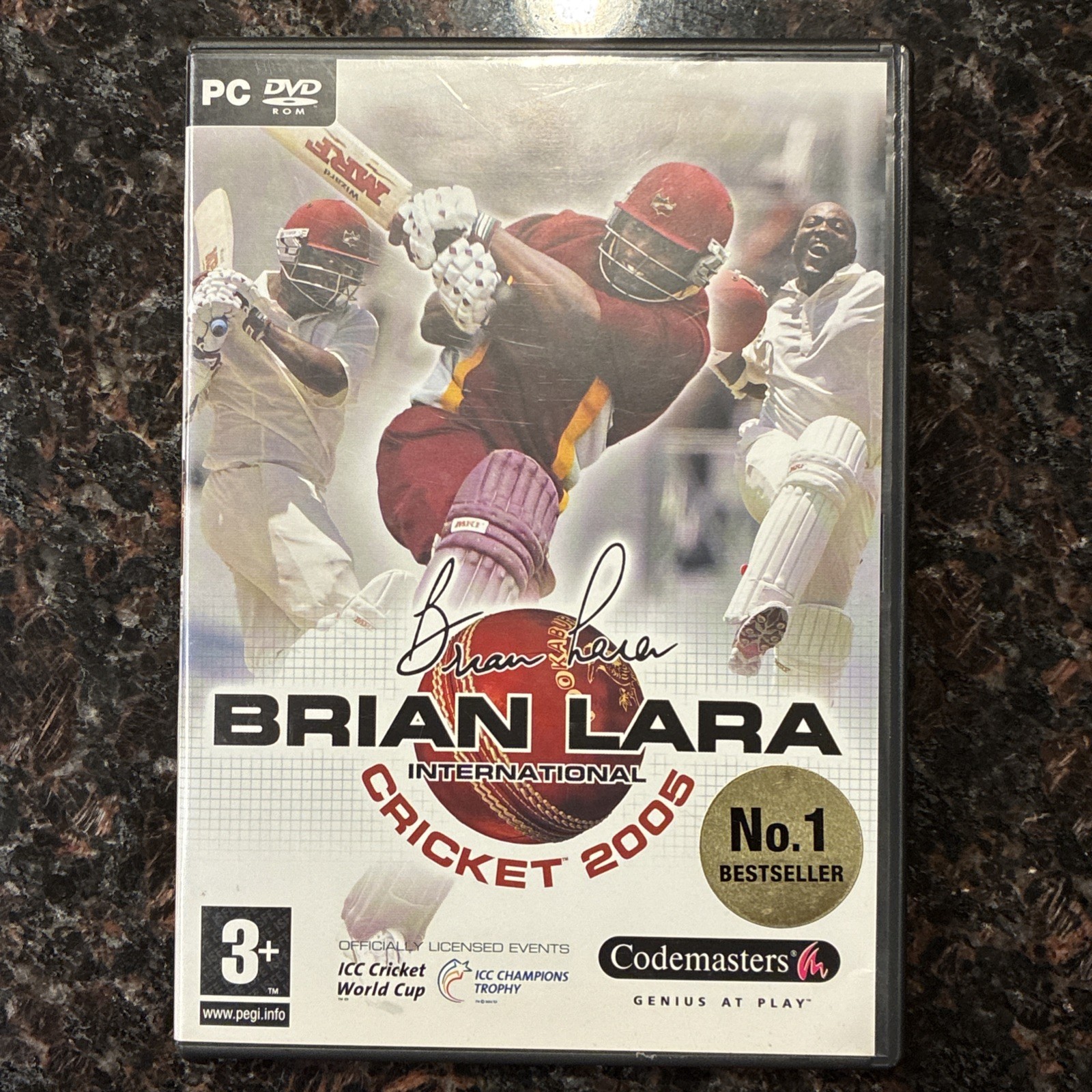 Brian Lara International Cricket 2005 PC CDROM Codemasters *Tested