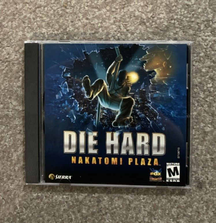 Die Hard Nakatomi Plaza - Bruce Willis FPS PC Game 2002 Win 95 98 XP ME 2000