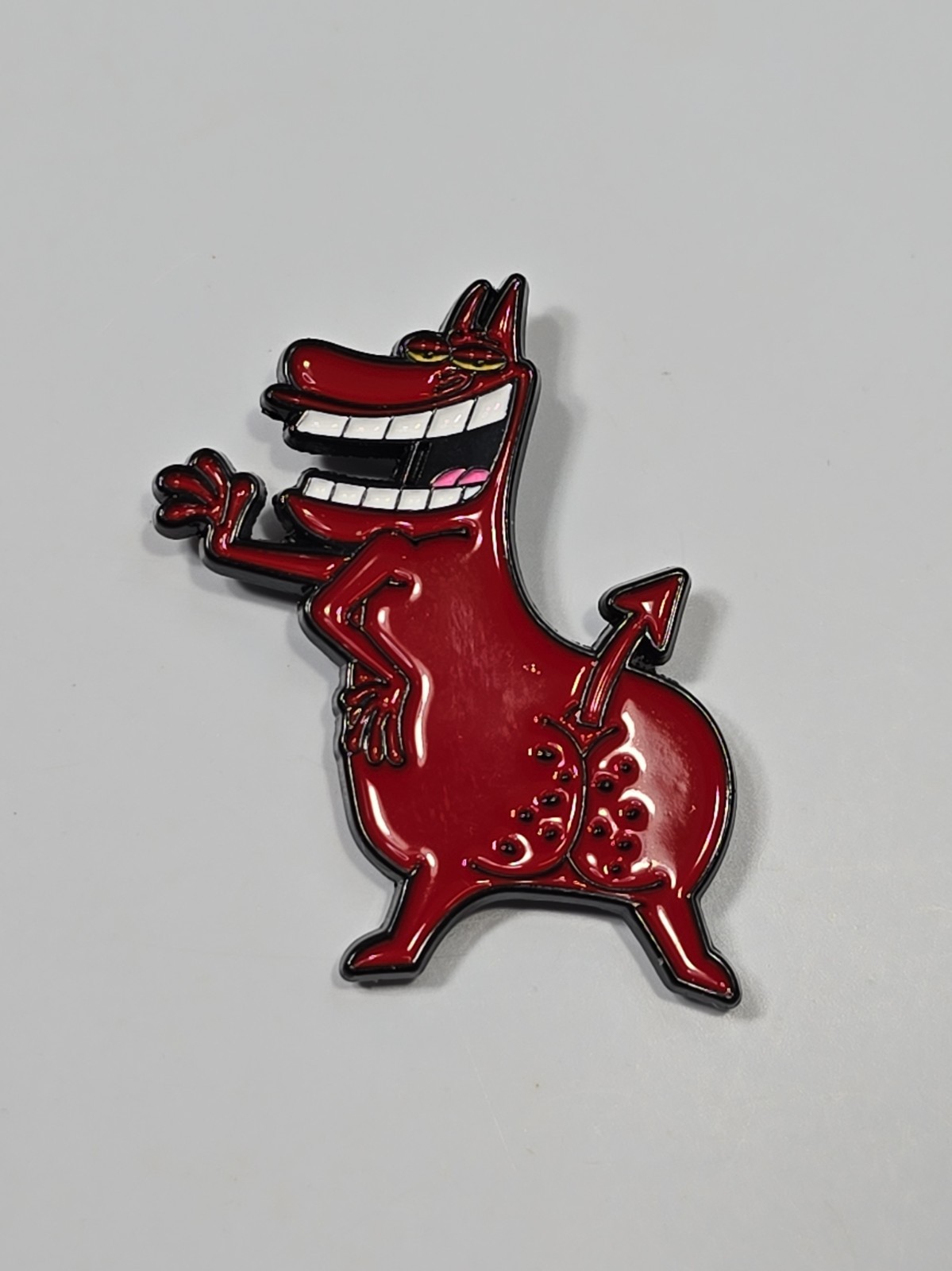 Red Guy (the Devil) Lapel Pin Cartoon Character from 'Cow and Chicken'