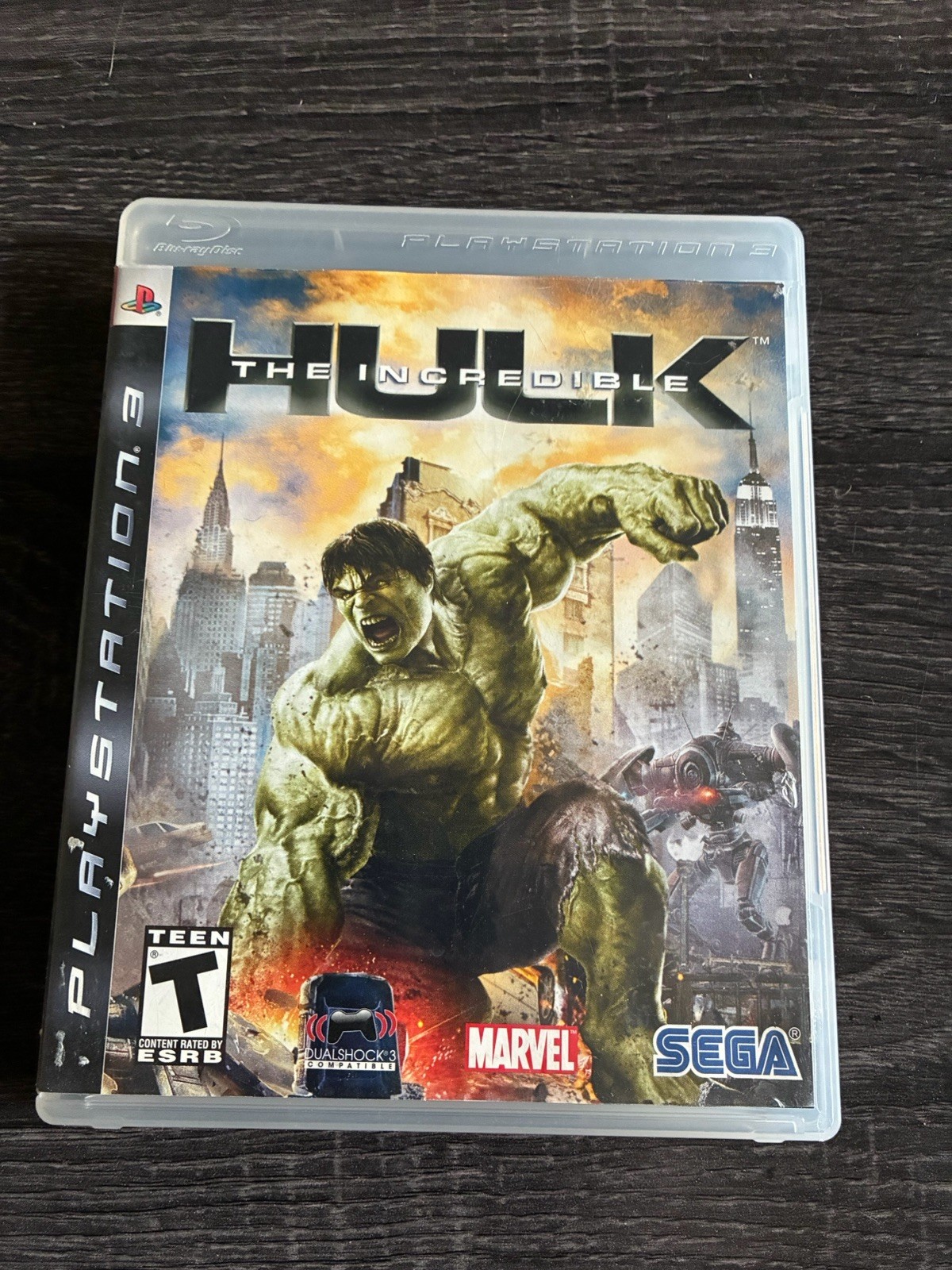 The Incredible Hulk (Sony PlayStation 3, PS3, 2008) Cib Complete