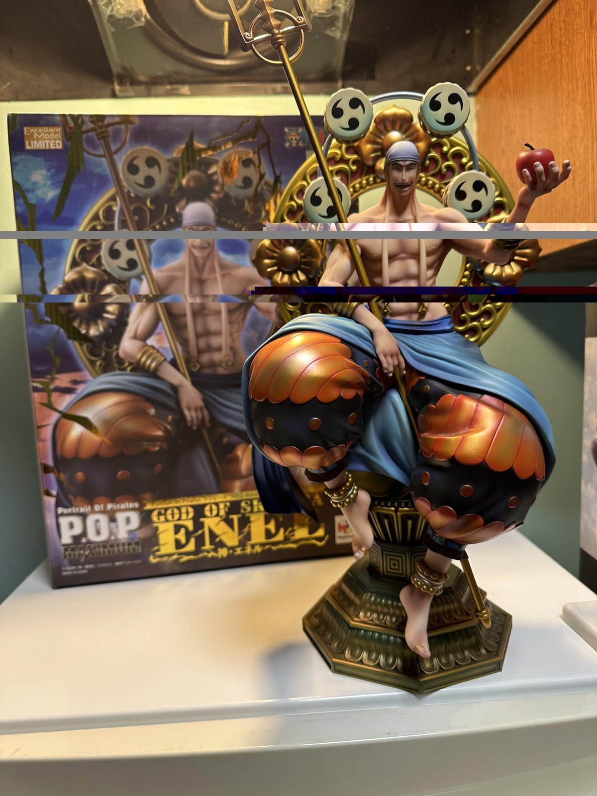 One Piece God Enel Figure P.O.P Portrait Of Pirates Neo-Maximum MegaHouse