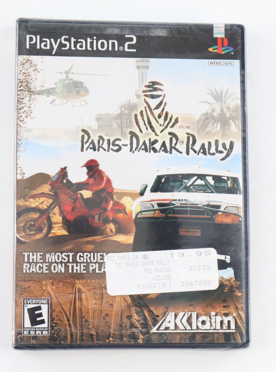 Paris Dakar Rally PlayStation 2 PS2 New Sealed