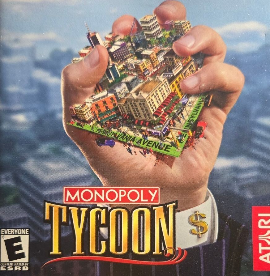 Monopoly Tycoon PC Game - Complete Case