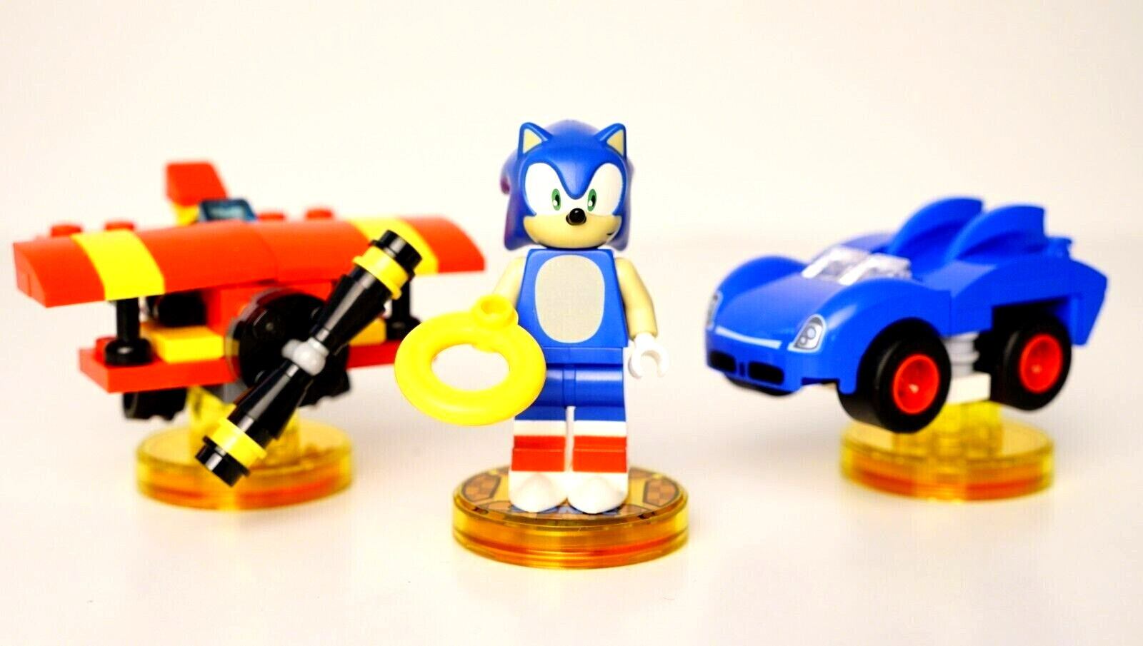 *Lego® Dimensions 71244 Sonic with Speedster Car Tornado Plane Level Pack 👾