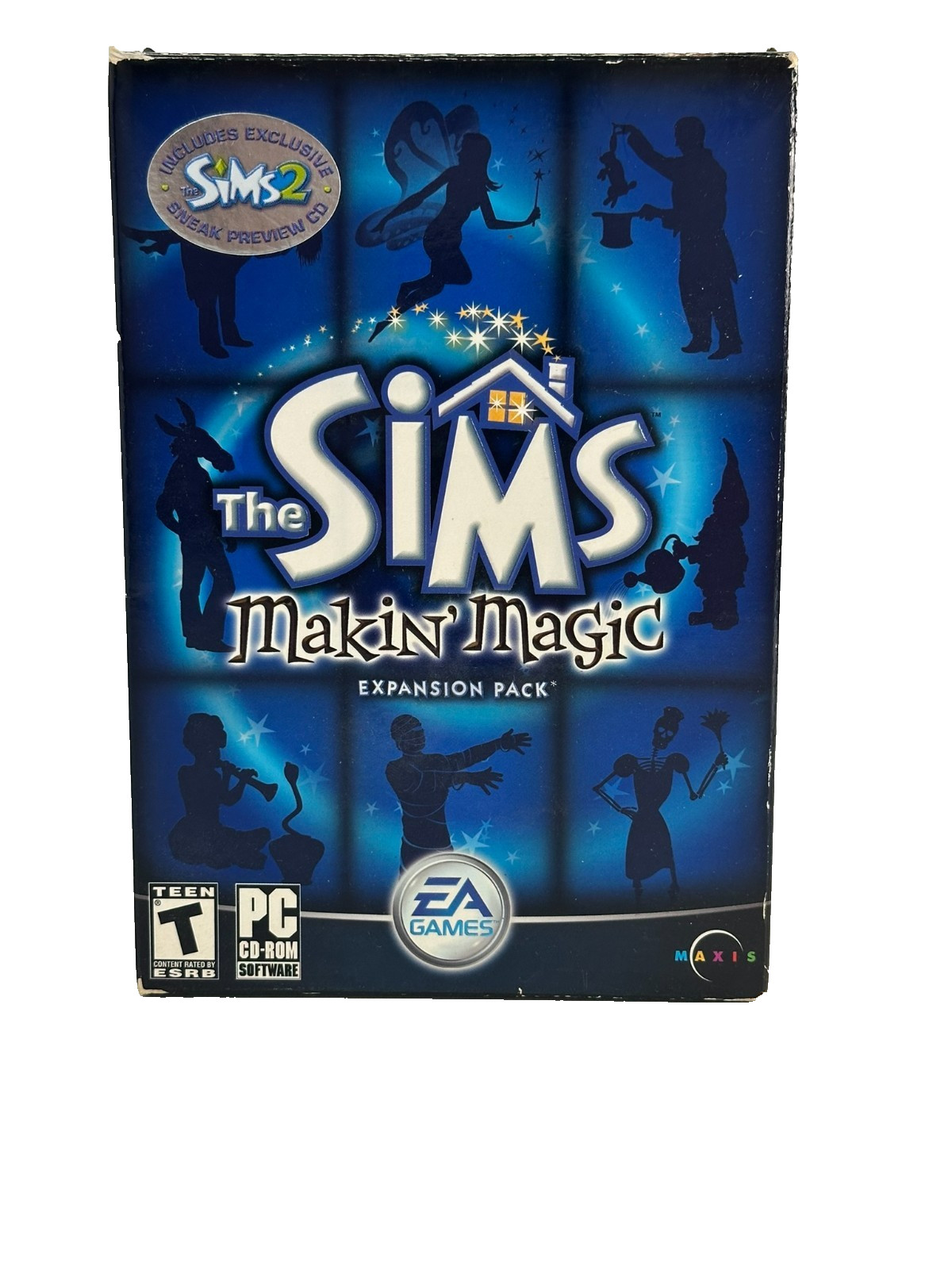 The Sims Makin Magic PC CD ROM EA Games Expansion Pack Complete With Manual