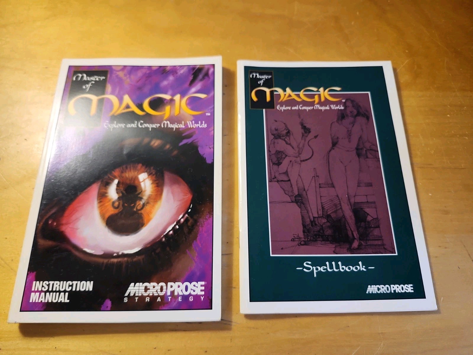 1994 Master of Magic Instruction Manual & Spell Book, MS-DOS Video Game #99