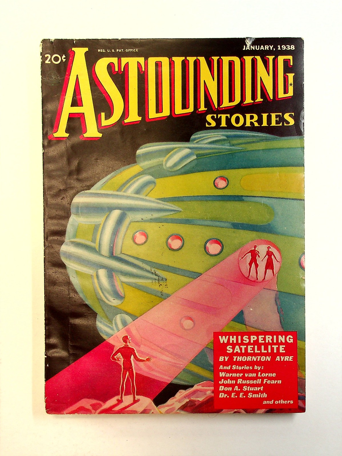 Astounding Stories Pulp Jan 1938 Vol. 20 #5 VG- 3.5