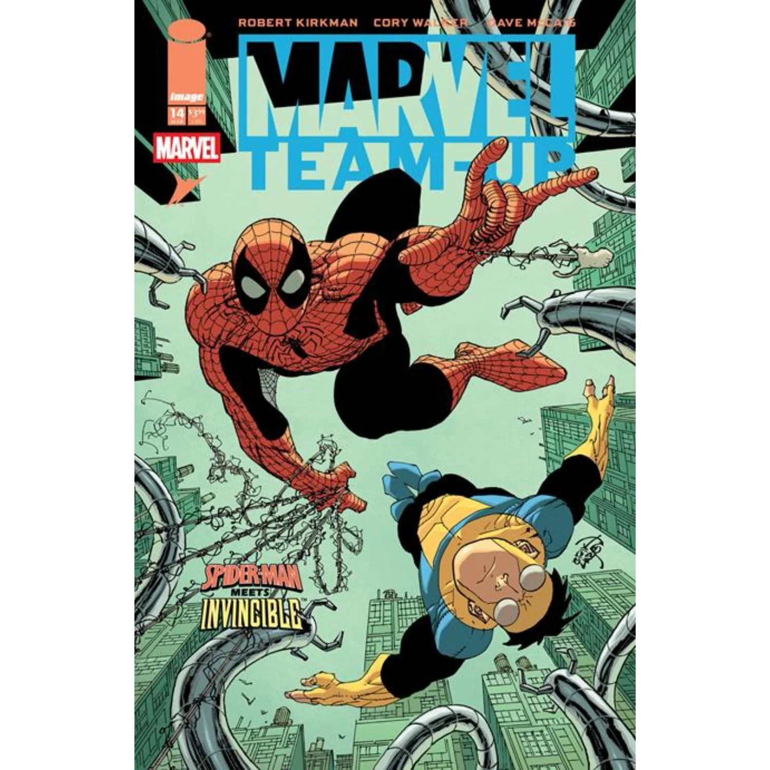 Marvel Teamup: #14 [Erik Larsen & Dave McCaig CVR C Facsimile] 2026