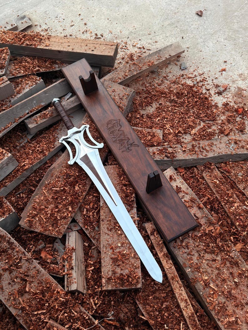 Fully Functional Power Sword, Handmade Stainless Steel sword & Leather sheath