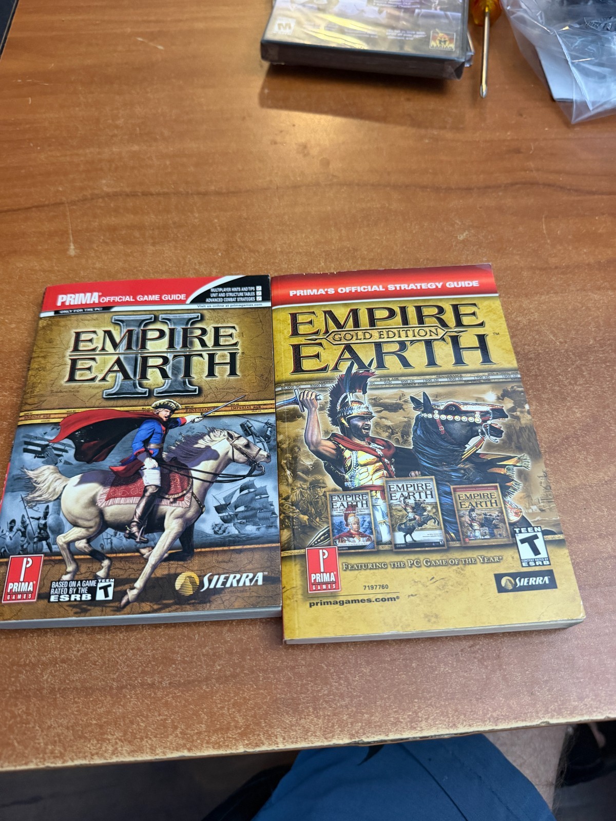 Empire Earth Gold Edition Computer PC Strategy Guide Player's and II Lot