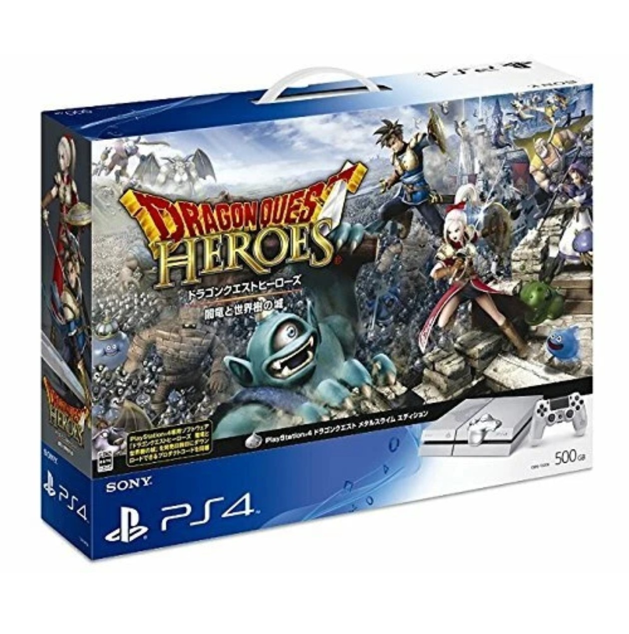 SONY PS4 PlayStation4 Game Console 500GB Dragon Quest Metal Slime Edition EMS