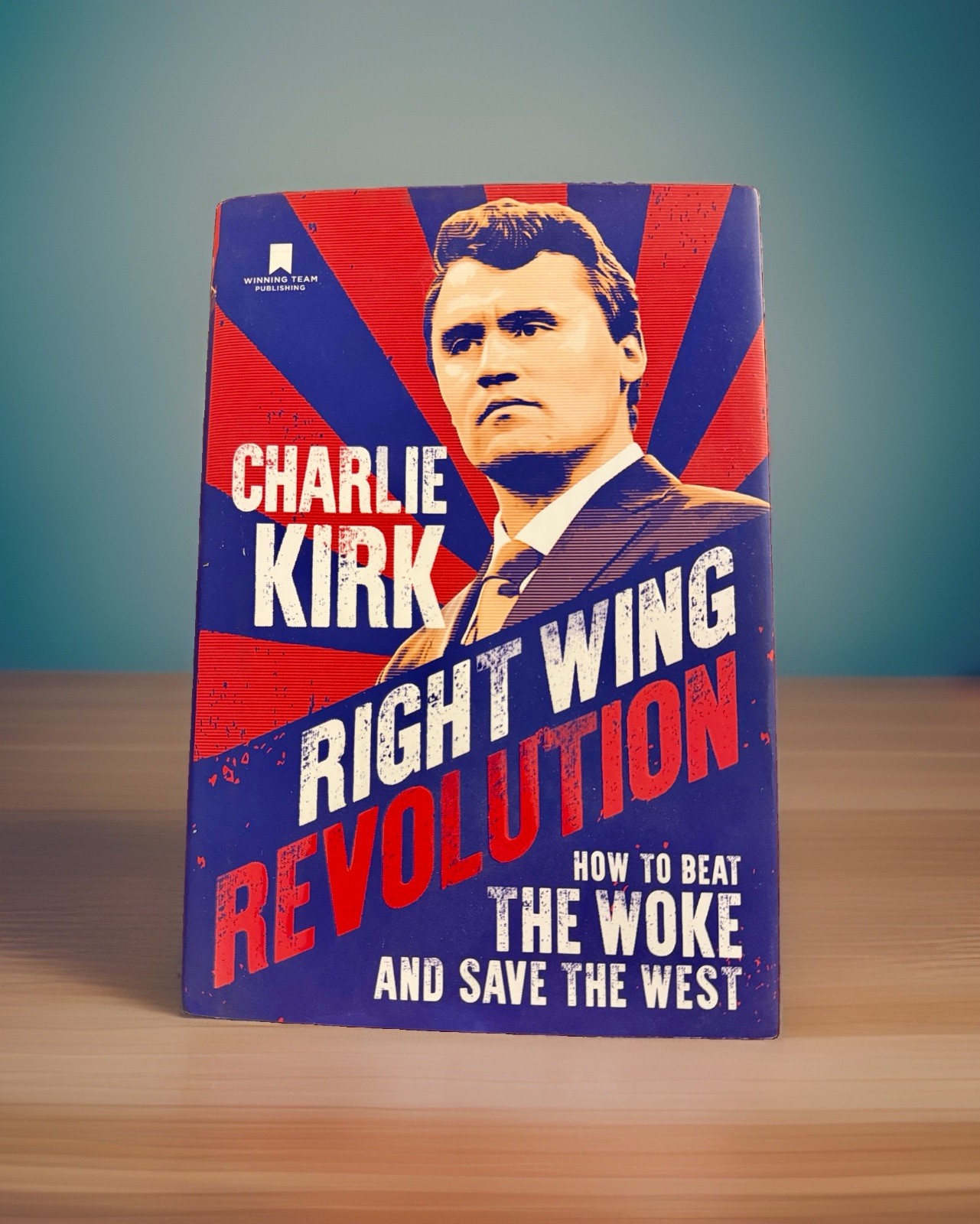 Charlie Kirk Signed Rare Auto \'Right Wing Revolution\' Book Premiere Collectibles