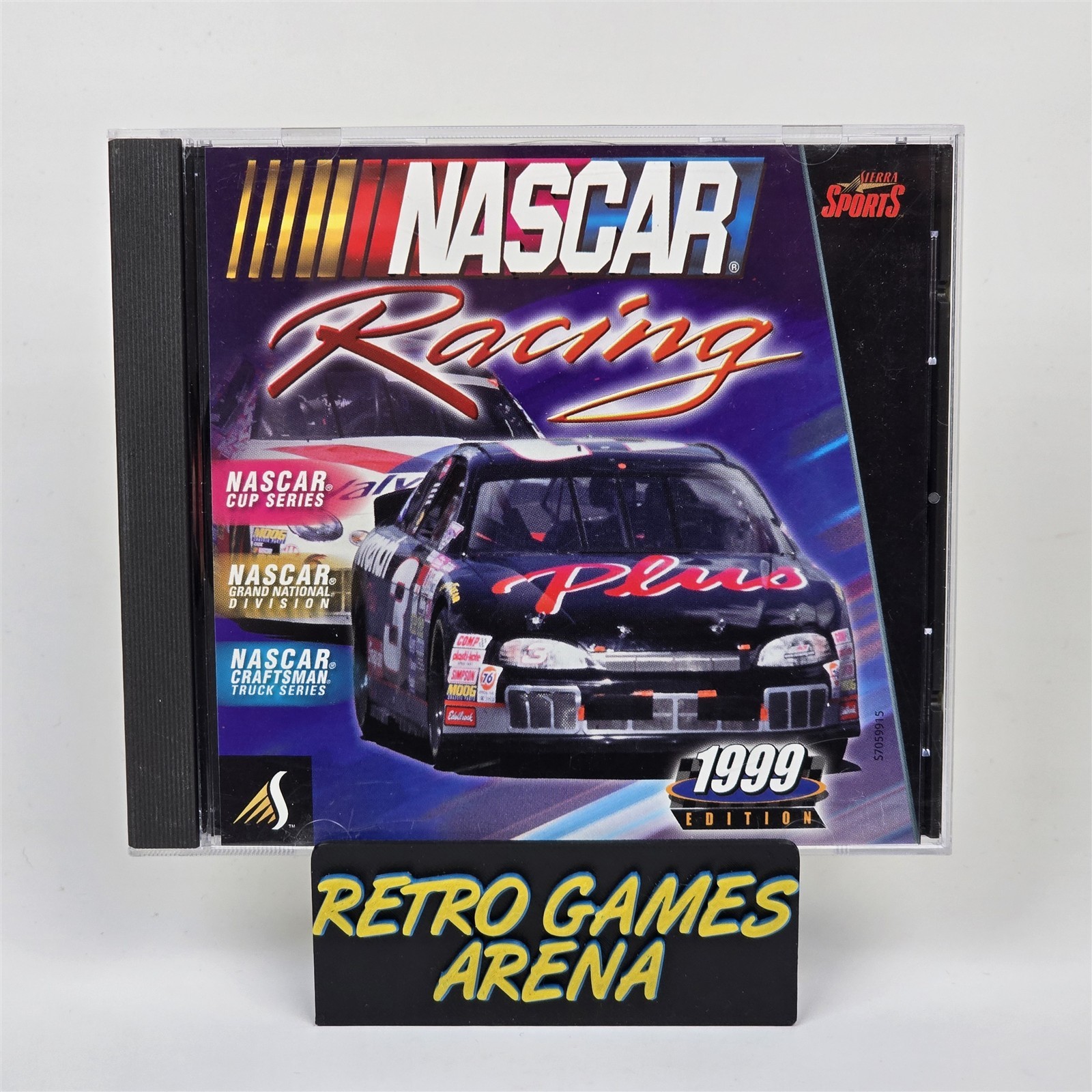 NASCAR Racing: 1999 Edition (PC CD-ROM) Jewel CIB COMPLETE