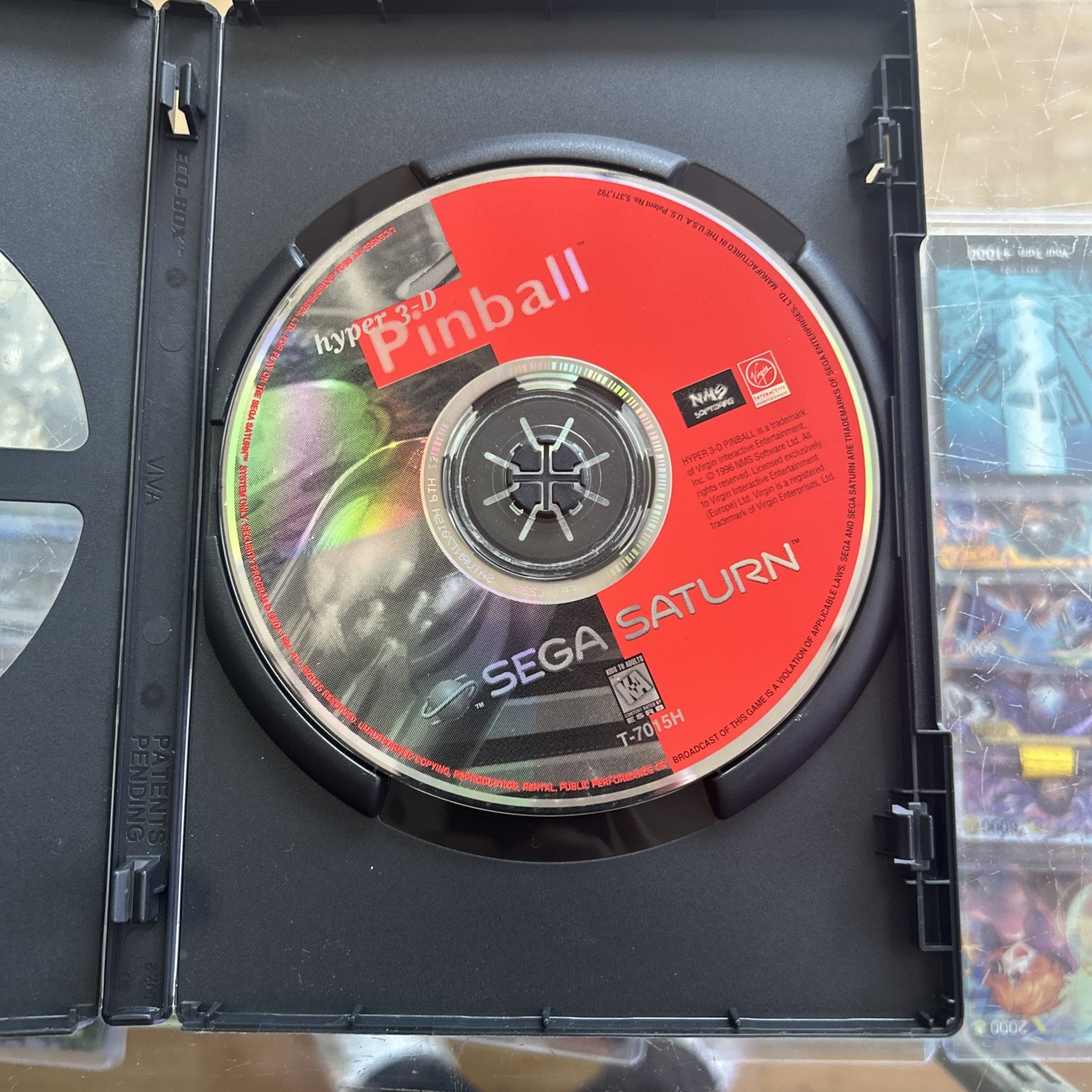 Hyper 3-D Pinball (Sega Saturn, 1996) Disc Only