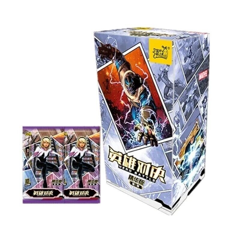 Kayou Marvel Hero Battle Collection Trading Cards Wave 1 Official Sealed Box