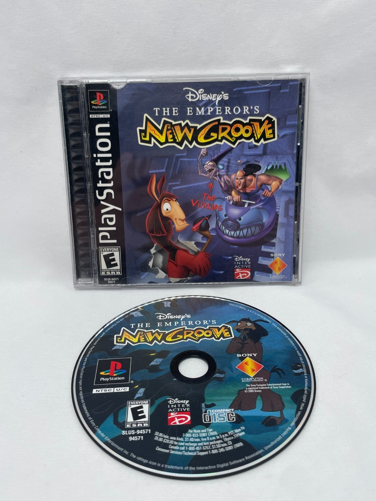 Disney's The Emperor's New Groove (Sony PlayStation 1, 2000)