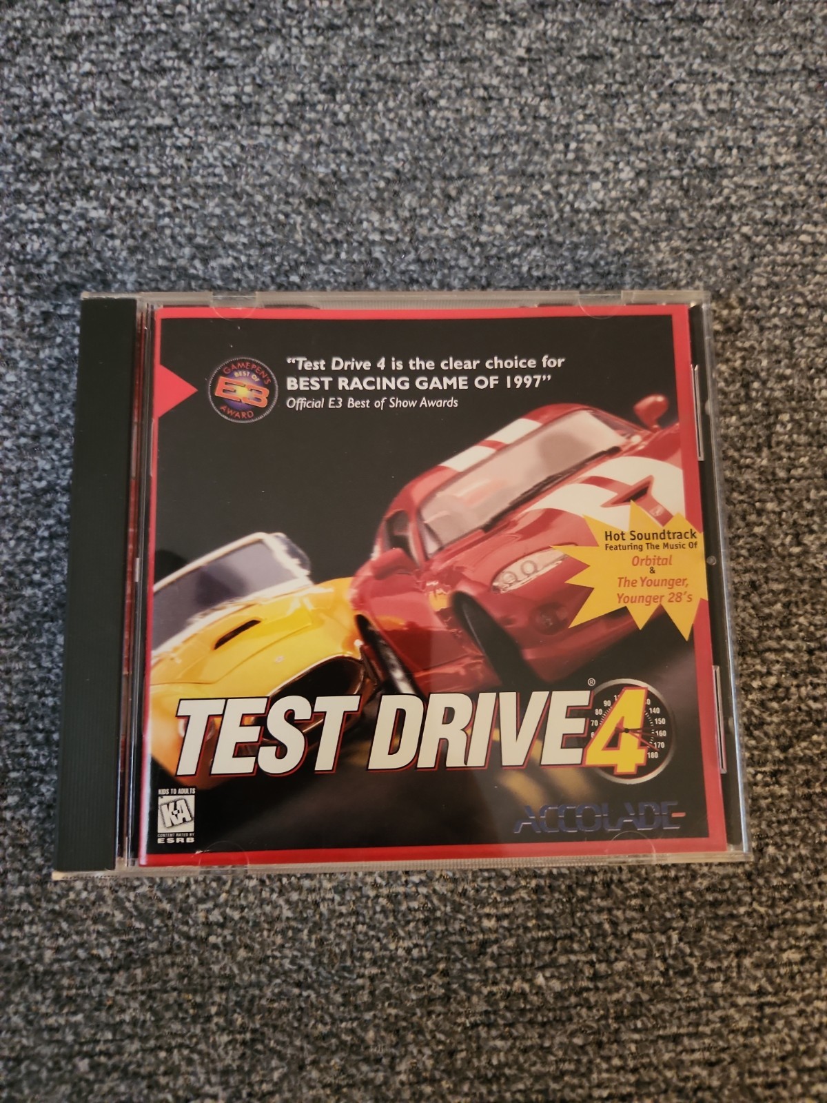 Test Drive 4 PC game CD-ROM 1998 