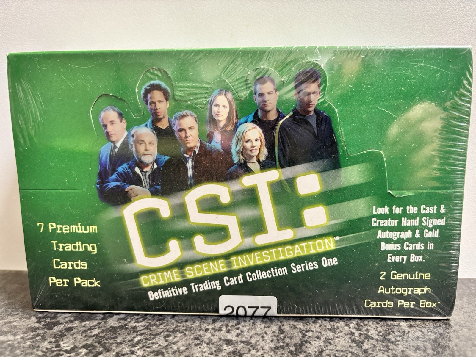 Strictly Ink CSI Definitive Trading Card Box (2007) Autograph