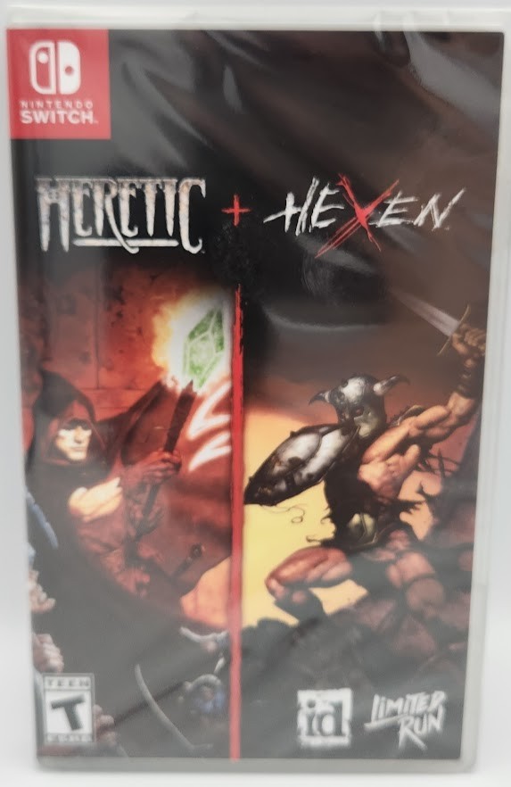 Heretic + Hexen Switch Brand New Game ( 2026 First-person Shooter )