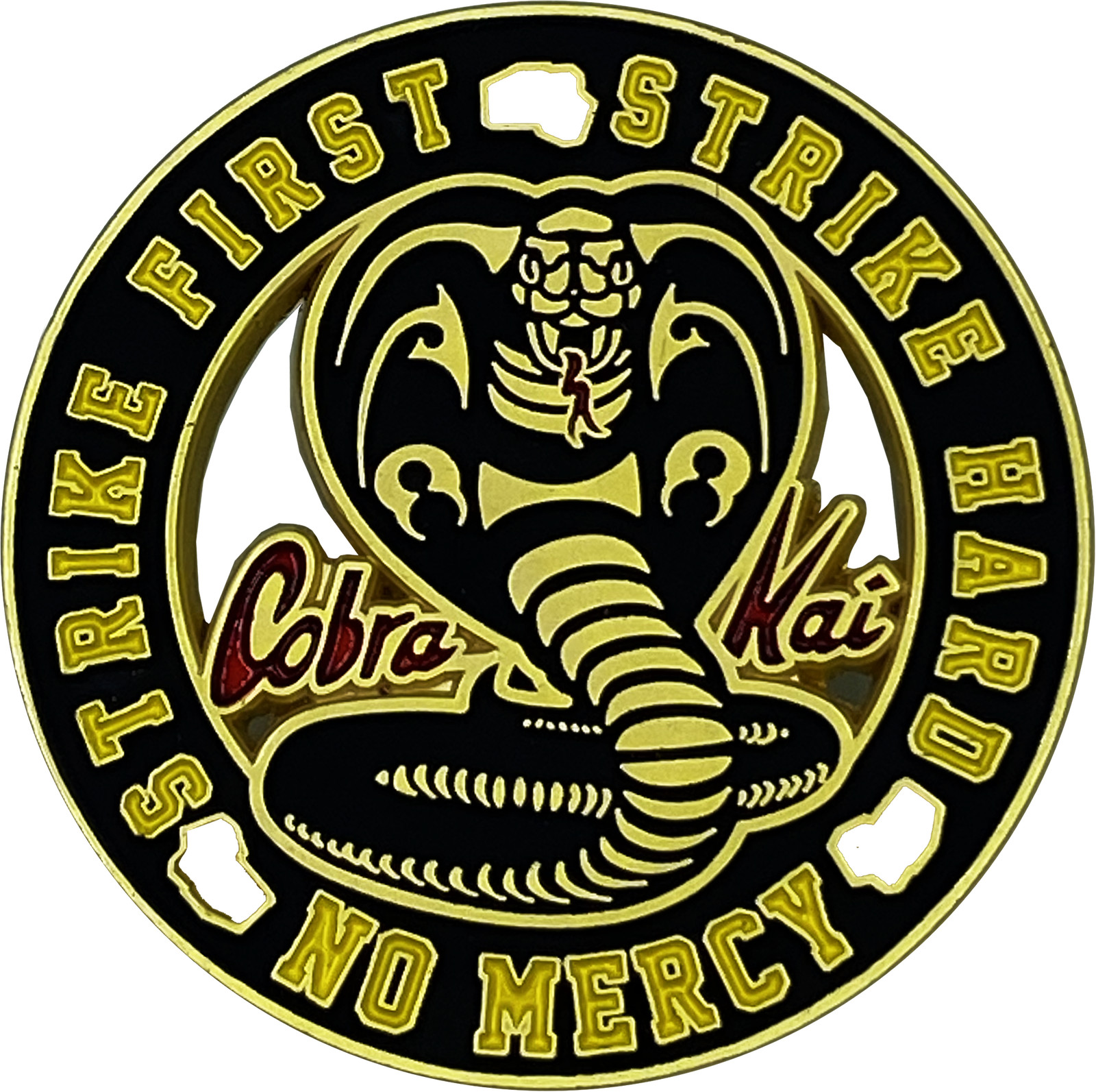 DL7-15 Karate Kid inspired Cobra Kai No Mercy 1984 All Valley Championship Strik