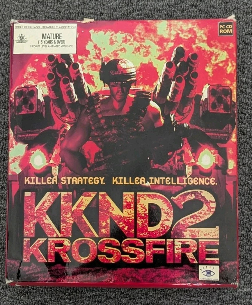 KKND 2: Krossfire - Big Box - Australia Version - Complete PC CD-ROM 