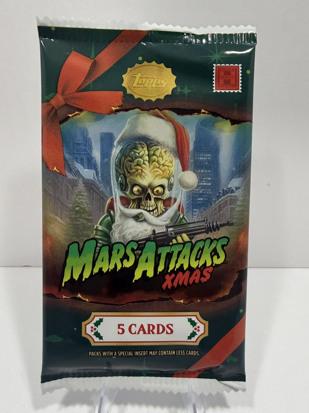 2026 Topps Mars Attacks Xmas Sealed Pack Christmas Gift 