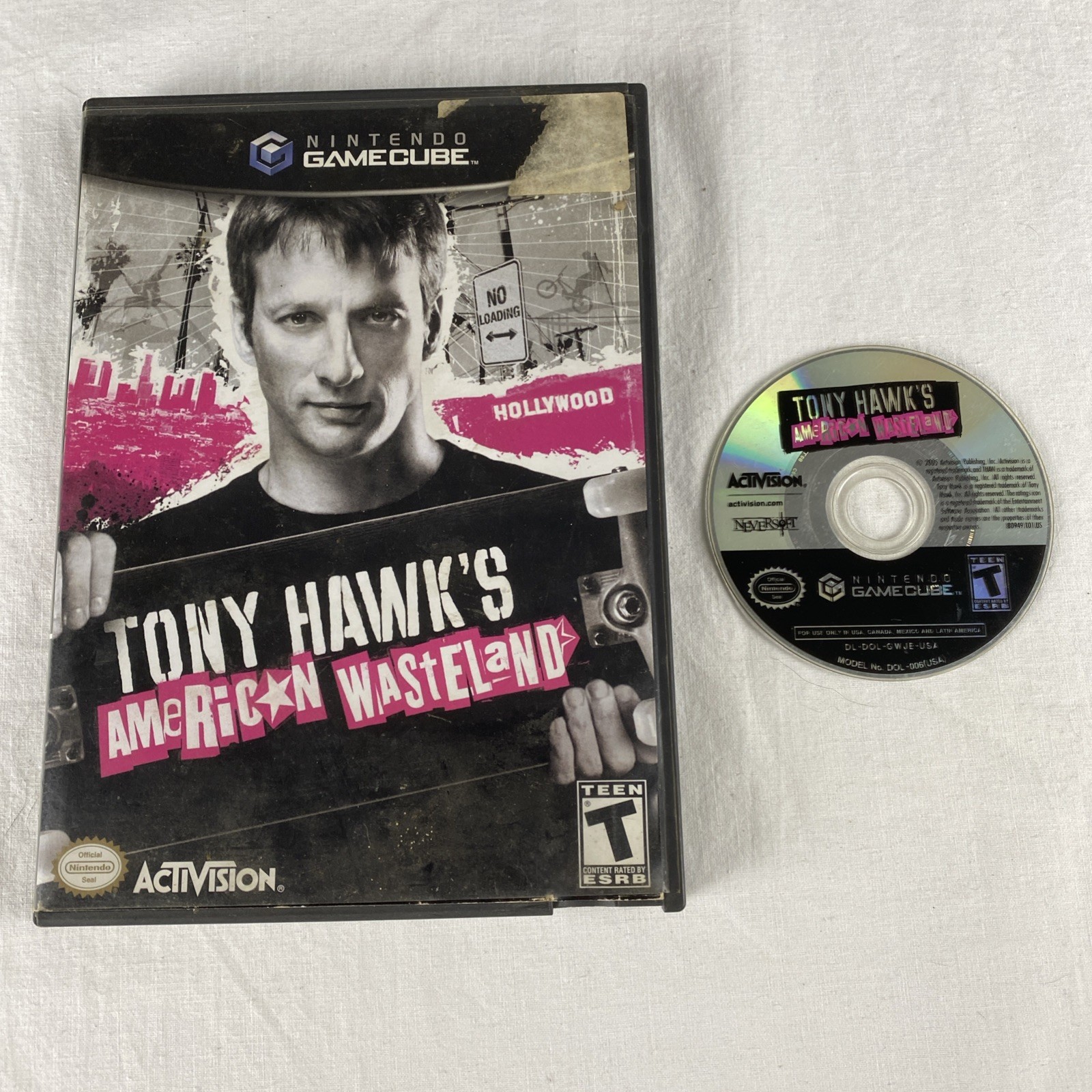 Tony Hawk\'s American Wasteland Nintendo GameCube Missing Manual