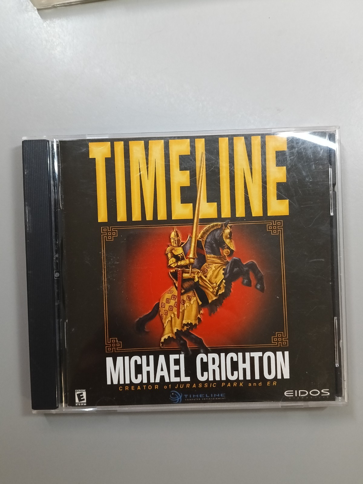 Vintage Michael Crichton Timeline 2000 Windows Computer PC Game CD-ROM