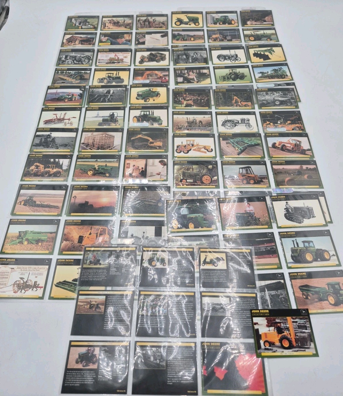 1994 Upper Deck John Deere Collector Cards Full 100 Set Includes Nolan Ryan