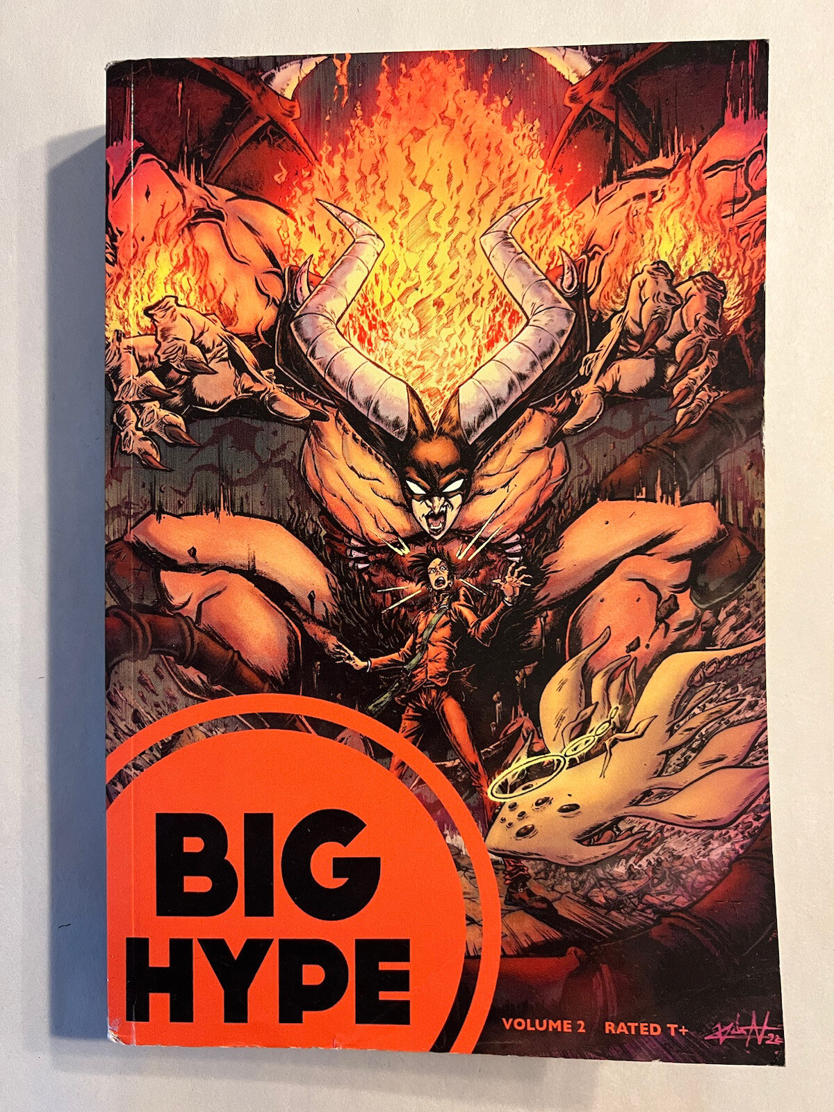 Big Hype Vol 2 Jumpstart Comics Graphic Novel ⚔️ Action Manga Kickstarter