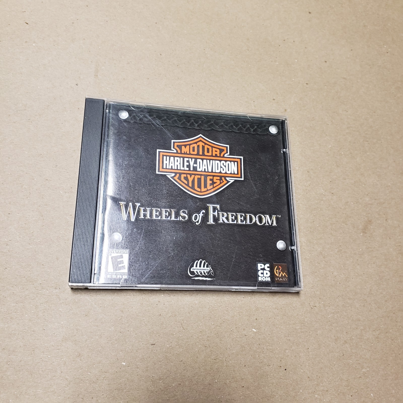 Harley Davidson Motor Cycles Wheels of Freedom PC Cd Game
