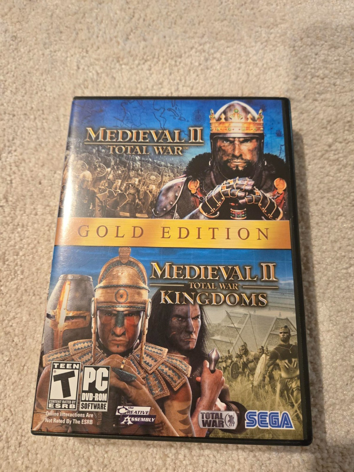 PC GAMES MEDIEVAL 2 TOTAL WAR +Gold edition