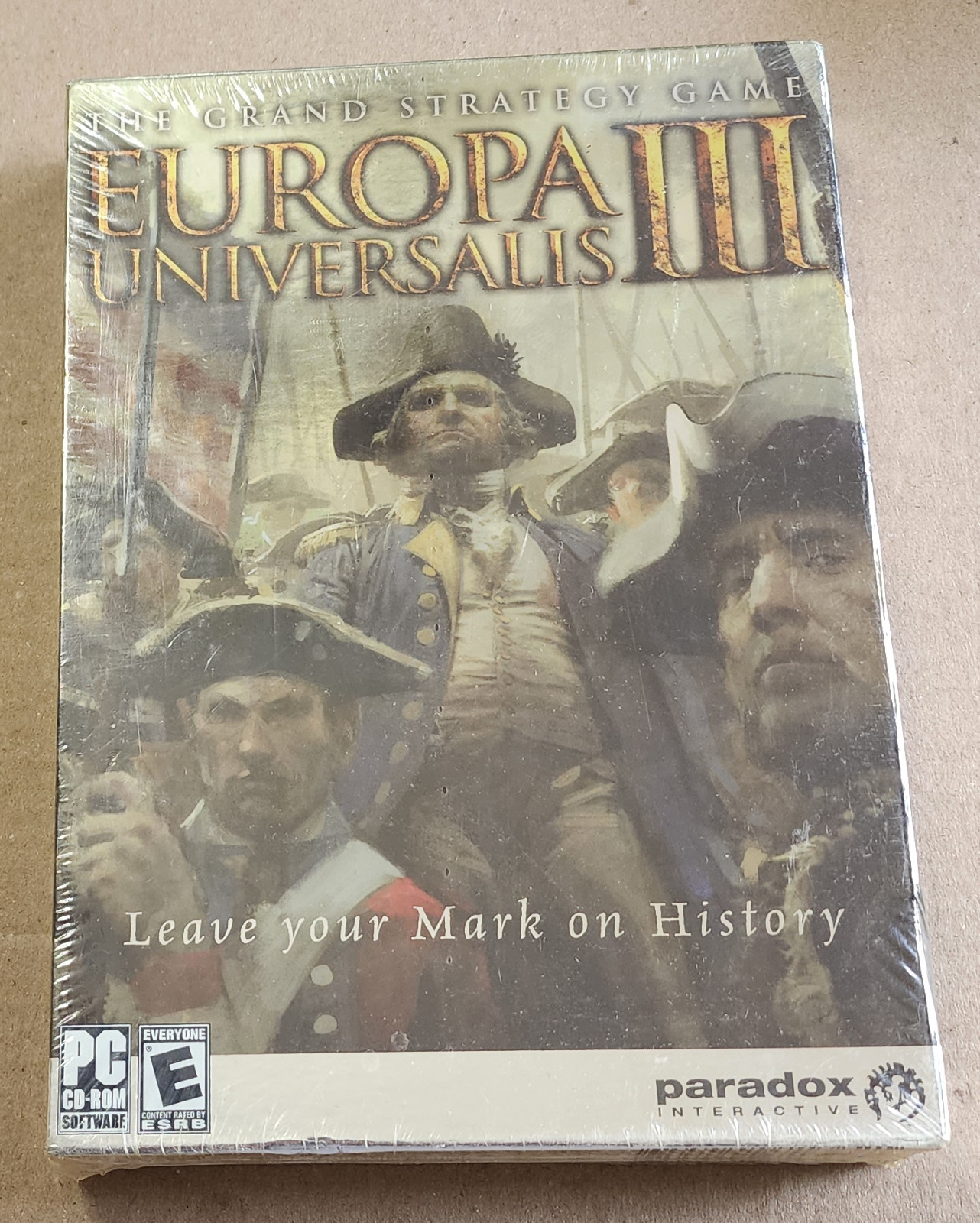 Europa Universalis III (2007) PC NEW Factory Sealed Small Box US Retail As Shown