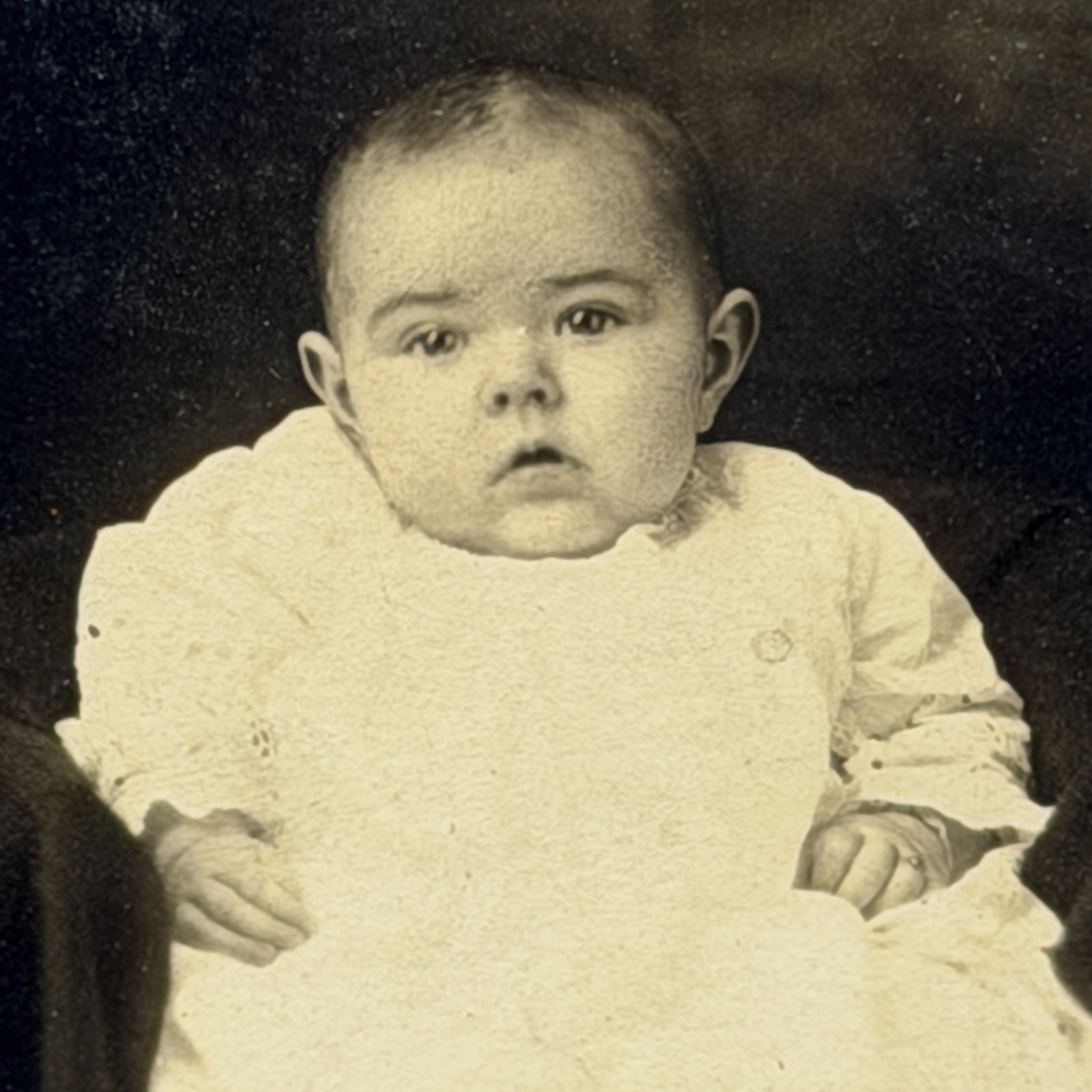 Zeeland Michigan M C Dermand Photography Cabinet Card Antique Baby Photo c1900s