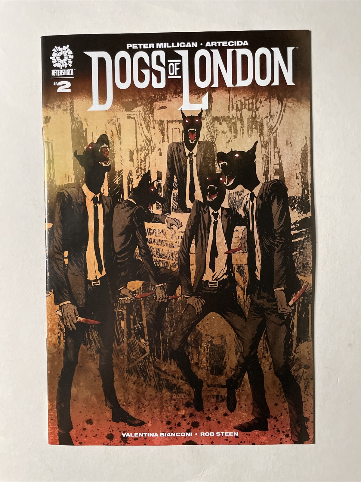 Dogs Of London #2 (2022) 9.4 NM Aftershock Comics High Grade Book 1st Print