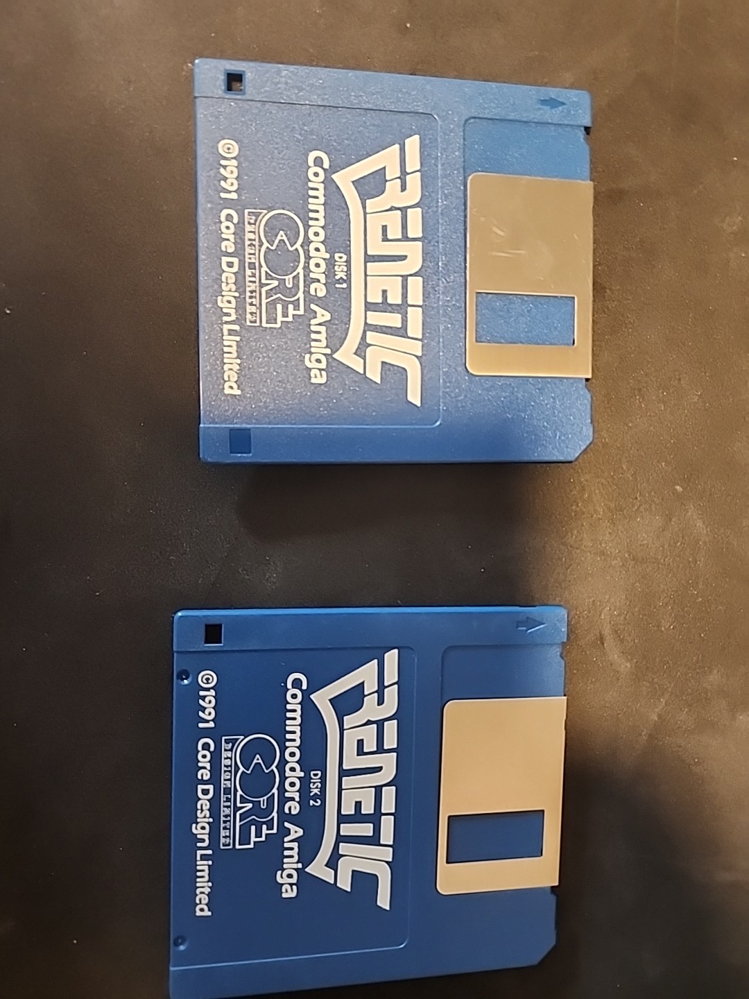 Frenetic By Core Design ~ Original Amiga Game GC UNTESTED, 2 Diskettes
