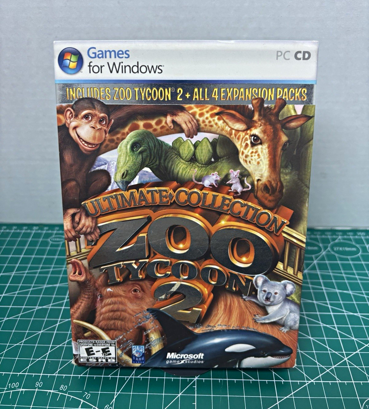 Microsoft Game Studios Zoo Tycoon 2: Ultimate Collection PC E10+ Manual Included