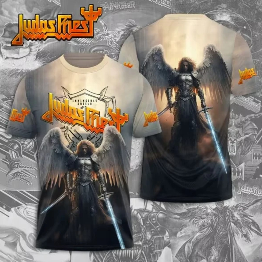 Popular Judas Priest Rock Band 3d Print T-shirt