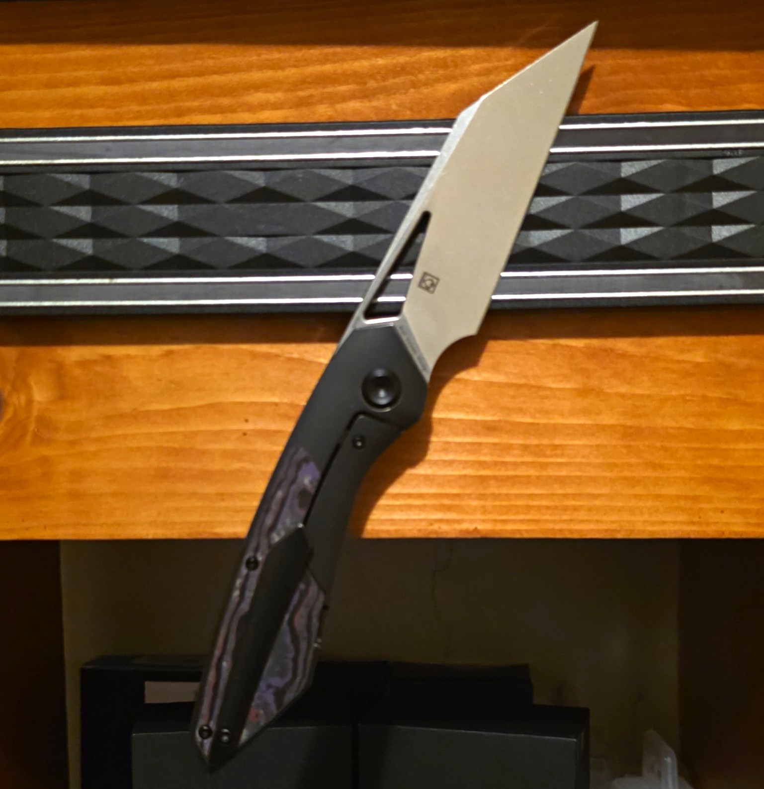 Kansept STRIP, Magnacut, Purple Haze FatCarbon + Blackwashed Titanium