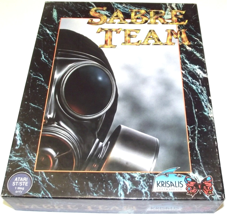 Sabre Team (Atari ST) COMPLETE IN BOX Krisalis Software Sabreteam