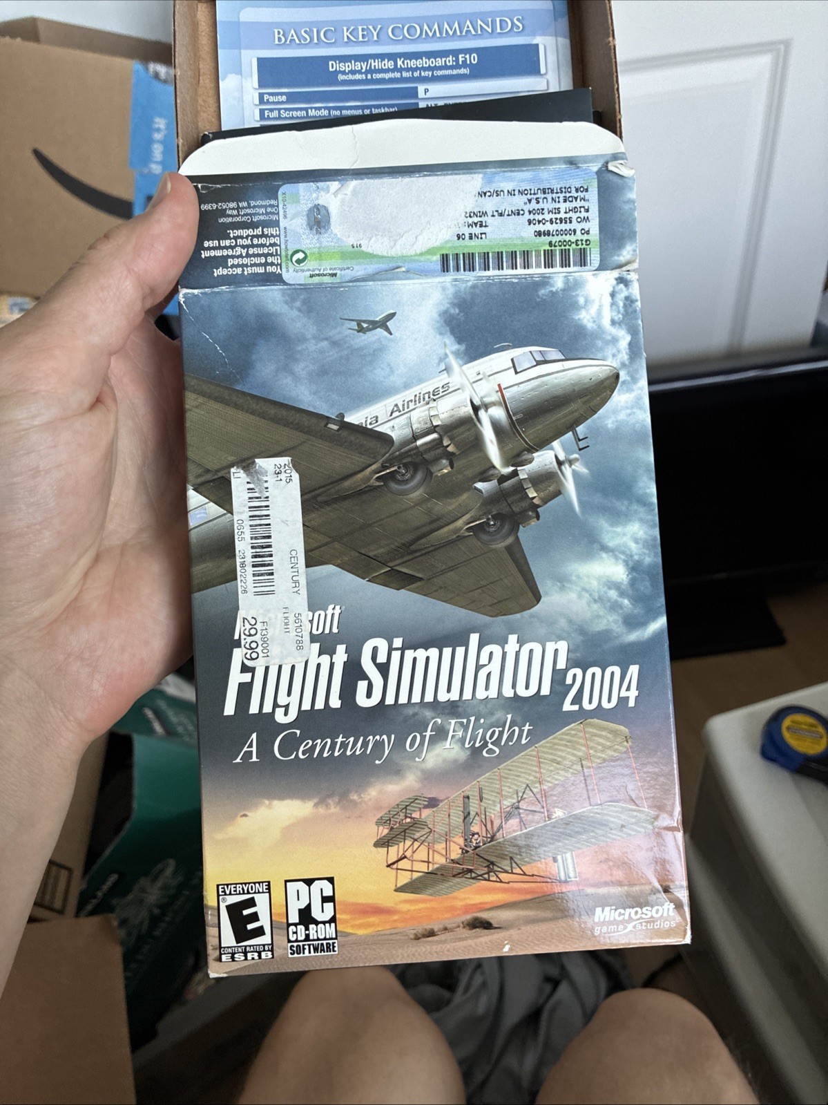 Microsoft Flight Simulator 2004 A Century of Flight PC CD-ROM 3-Disc Set