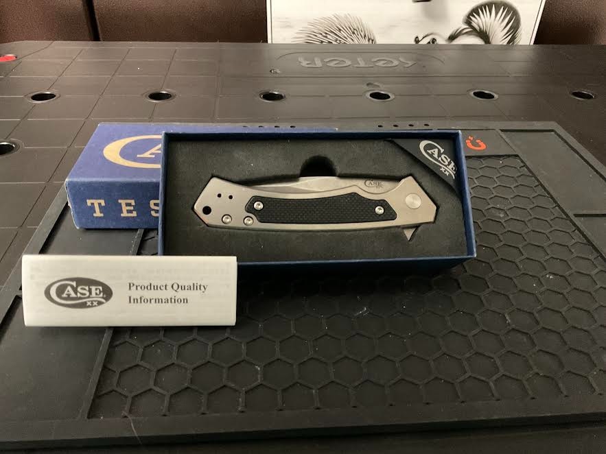 CASE XX KNIVES MARILLA - TITANIUM W/BLACK G-10 INLAY MARILLA S35VN (25898) 1/250