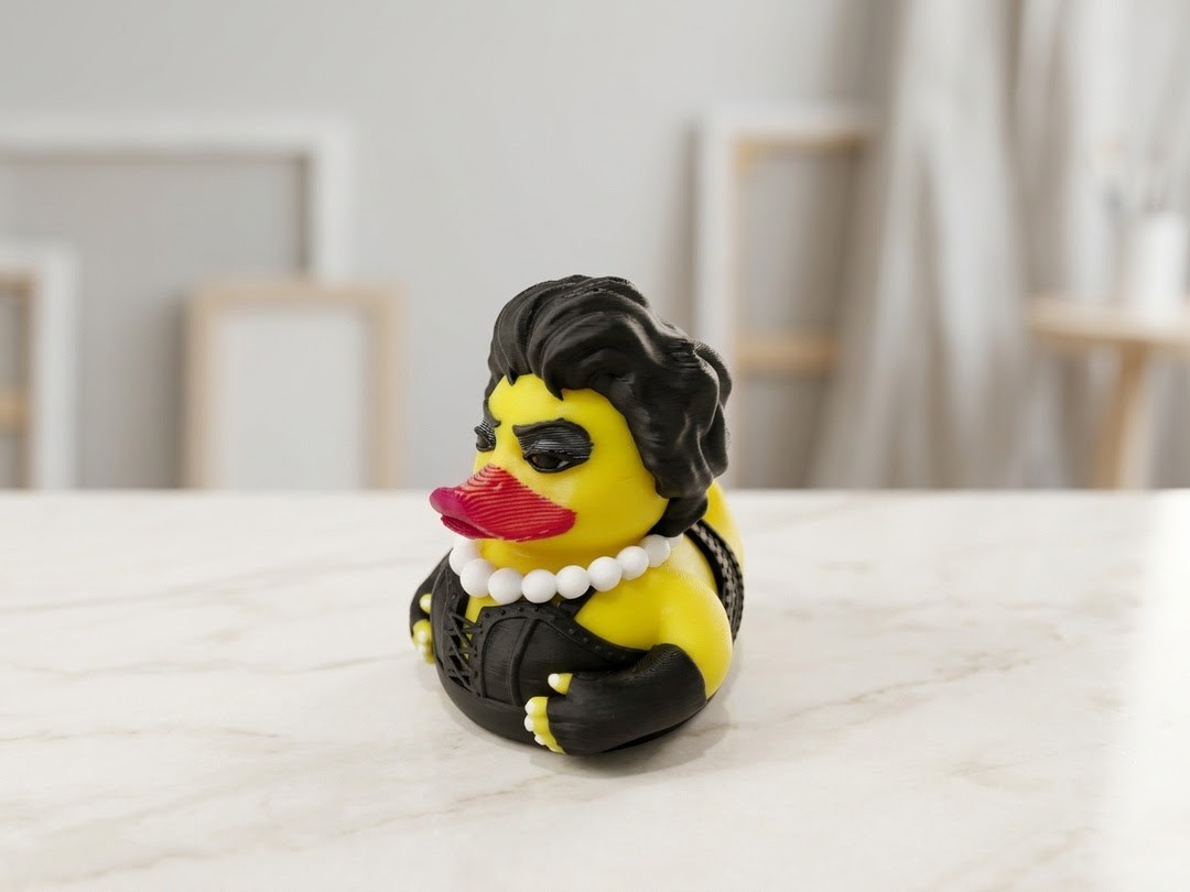 Tim Curry Vel Dr Frank-N-Furter Duck Get Ducked Dashboard Buddy