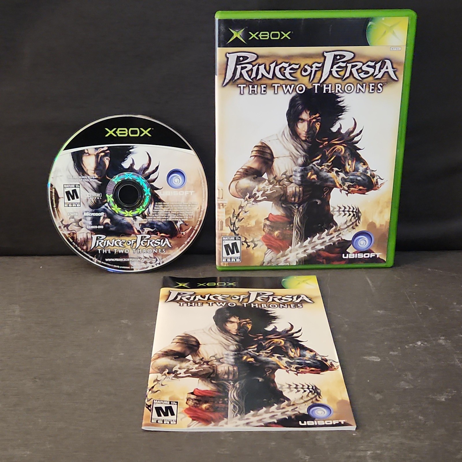 Prince Of Persia: The Two Thrones XBOX Game CIB Original Refurbished