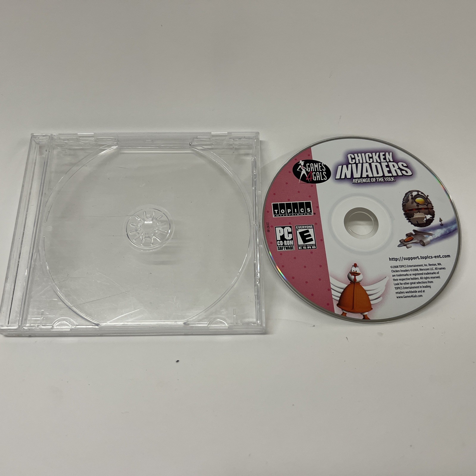 Chicken Invaders: Revenge of the Yolk (PC, 2008) Cd Rom  Games For Gals