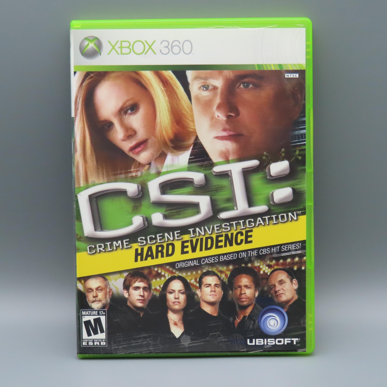 CSI Crime Scene Investigation Hard Evidence Xbox 360 Game M NTSC Ubisoft Crime