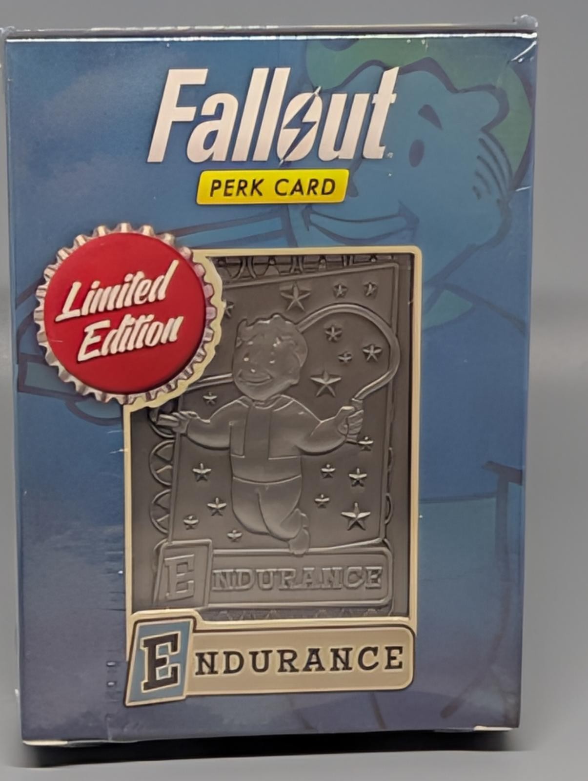 Fallout Perk Card - Limited Edition Endurance Metal Perk Card