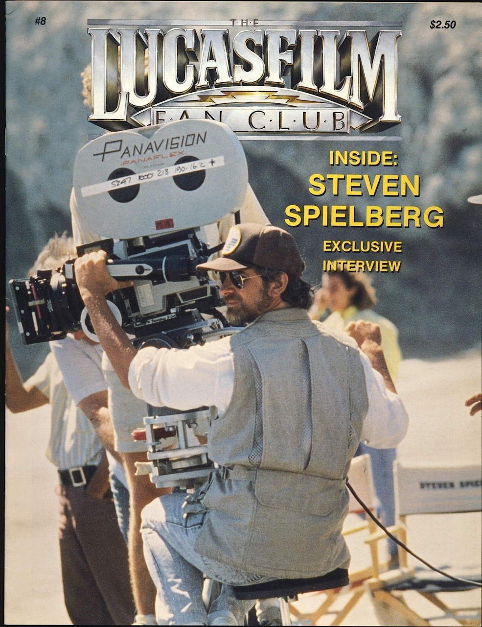 1989 LUCASFILM FAN CLUB Official Mag #8 STEVEN SPIELBERG Exclusive INTERVIEW