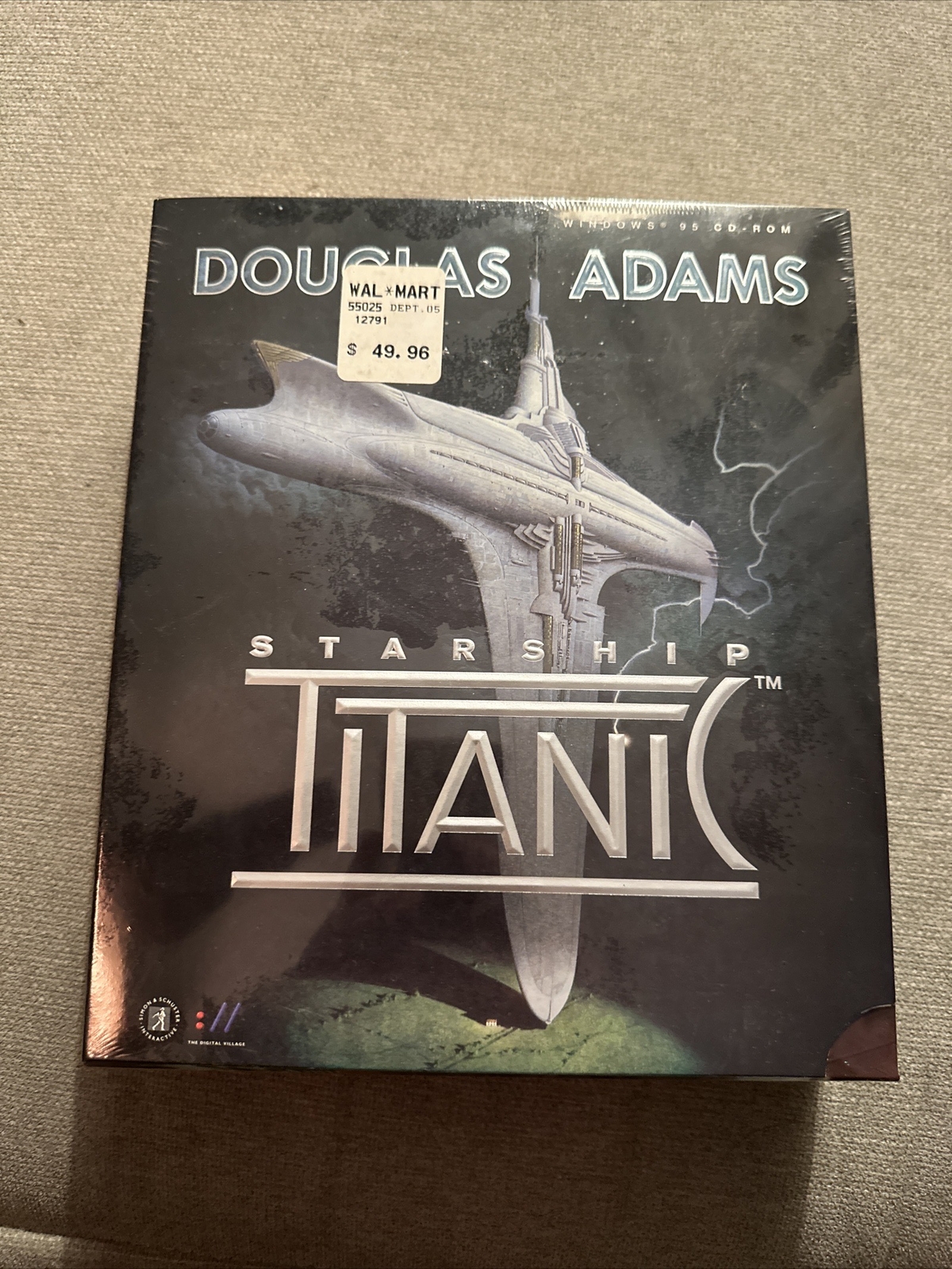Starship Titanic (PC, 1998) Windows 95 CD ROM Big Box New Sealed